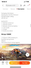 Load image into Gallery viewer, Powerful Racing RC Car Up To 45KM/H 4WD Big Alloy Electric Remote Control Crawler Monster Truck