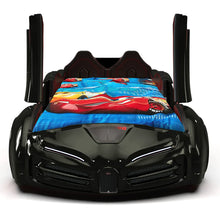 Load image into Gallery viewer, Super Cool 2025 Bugatti Style RX Race Car Bed | LED Lights | Remote For Features | Opening Doors | Holds 300 Lbs