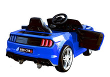 Load image into Gallery viewer, 2025 Mustang Style Kids Ride-On Car | 12V | Leather Seat | Rubber Tires | Upgraded 1 Seater | Remote