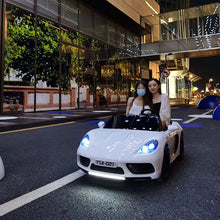 Load image into Gallery viewer, UPGRADED 2025 | 24V 14AH XXL Porsche Panamera 2 Seater Style Ride-On | Holds 600 LBS | Leather Seats | Real Rubber Tires