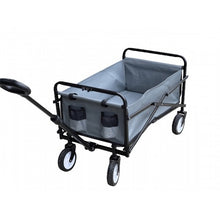 Load image into Gallery viewer, Heavy Duty INTEXCA Mini Foldable Multi-Function Wagon for Shopping, Travel, Etc | Grey