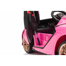 Load image into Gallery viewer, 2025 Licensed Lamborghini SIAN FKP 37 | 12V Ride-On Upgraded | Bluetooth | 1 Seater | Remote
