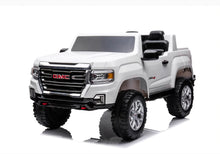 Load image into Gallery viewer, New 2025 Upgraded 12V Licensed 2-Seater GMC Canyon AT4 Ride-On Truck for Kids | Rubber Tires | Remote | Ages 1-7