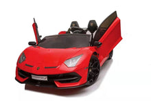 Load image into Gallery viewer, 2025 Licensed 24V Lamborghini Aventador SVJ | 2 Seater Ride-On Upgraded | Drift Function | Rubber Tires | Leather Seats | Remote