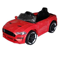 Load image into Gallery viewer, 2025 Mustang Style Kids Ride-On Car | 12V | Leather Seat | Rubber Tires | Upgraded 1 Seater | Remote