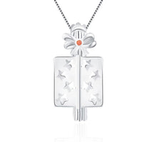 Load image into Gallery viewer, Present Sterling Silver Cage Necklace Set