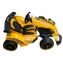 Load image into Gallery viewer, A Formula 1 Ferrari 2025 Style 12V Kids Ride On Go Kart 1 Seater | Upgraded | LED Lights | Remote | Ages 3-8