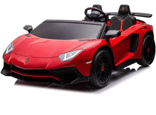 Load image into Gallery viewer, New Licensed 2025 Lamborghini SV 24V XXL Ride on Massive 2 seater | Leather Seats | Up to 16KPH | Real Rubber Tires | Can Hold Adult & Child | 180W