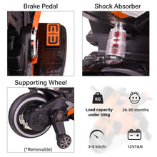 Load image into Gallery viewer, New 2025 Upgraded 12V Licensed Ducati Motorcycle with Training Wheels | Leather Seat | Ages 3-6