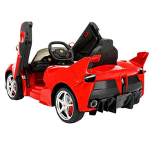 Load image into Gallery viewer, 2025 Licensed LaFerrari | Ferrari Ride-On Car Upgraded | 12V | Leather Seat | Big 1 Seater | Remote