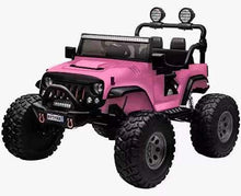 Load image into Gallery viewer, Upgraded 2025 Licensed 12V Off-Road Lifted JEEP Wrangler | Leather Seats | Rubber Tires | 2 Seater | 4x4 | Remote