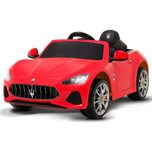 Load image into Gallery viewer, Licensed Upgraded 2025 Maserati 12V | 1 Seater Ride on Car | LED Lights | Remote