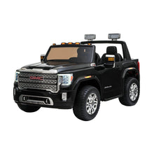Load image into Gallery viewer, 2025 Licensed 24V GMC Sierra Denali Pick Up Truck 2 Seater Kids Ride-On | Upgraded Motors | Leather Seats | Rubber Tires | Remote