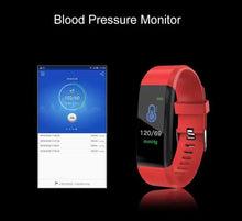 Load image into Gallery viewer, Fitness Tracker With Heart Rate Monitor Smart Watch Bracelet Waterproof