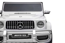 Load image into Gallery viewer, Licensed 2025 Mercedes GWagon G63 White Upgraded | 2 Seater | 24V | 4x4 Kids Ride-On | Leather Seats | Rubber Tires | Remote