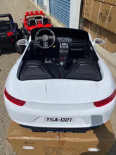 Load image into Gallery viewer, 24V 7AH Porsche Panamera Style XXL 2 Seater Kids Ride-On | The Biggest Ride on Car in The World | Leather Seats | Real Rubber Tires