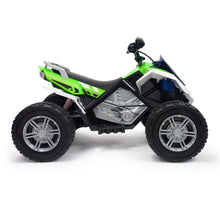 Load image into Gallery viewer, New 2025 Upgraded XXL Racing Edition 24V Kids Quad /ATV | Rubber Wheels/10kmh | Big 1 Seater | Ages 5+