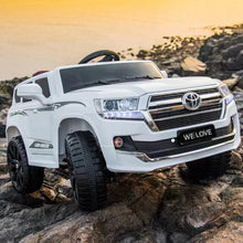 Load image into Gallery viewer, New 2025 Upgraded Toyota 4x4 Ride On 12V | Lights & Music | 1 Seater | Ages 3-7 | Remote