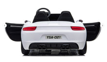 Load image into Gallery viewer, UPGRADED 2025 | 24V 14AH XXL Porsche Panamera 2 Seater Style Ride-On | Holds 600 LBS | Leather Seats | Real Rubber Tires