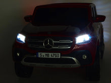 Load image into Gallery viewer, Licensed 2025 Mercedes 4x4 X Class Ride On Pick Up Truck | 2 Seater | 12V | Leather Seats | Rubber Tires | mp3 Screen | Remote