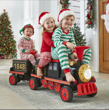 Load image into Gallery viewer, 2025 ECD 12V Ride-On Train | Train and Carriage | 2 Seater | (Cart + Train) Upgraded | 3-7 KPH