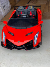 Load image into Gallery viewer, Licensed 2025 Lamborghini Veneno | Upgraded 24V | 4x4 Ride-On 2 Seater | Leather Seats | Rubber Tires | Remote