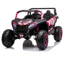 Load image into Gallery viewer, 2025 Upgraded ECD 4x4 Dune Buggy 24V | Xxl Massive 2 Seater Ride-On | Mp4 TV Screen | Leather Seats | Rubber Tires | Remote