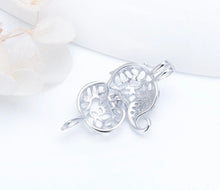 Load image into Gallery viewer, Elegant Elephant Sterling Silver Cage Necklace Set