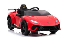 Load image into Gallery viewer, Licensed 2025 Upgraded Lamborghini Huracan 12V Ride-On | Leather Seat | Rubber Tires | 1 Seater | Remote