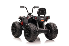 Load image into Gallery viewer, Upgraded 2025 Kids Ride On Car 4x4 Off-road ATV 24V With Monster Tires, Independent Suspension, LED Lights | Leather Seat | Rubber Tires