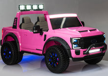 Load image into Gallery viewer, 2025 Upgraded Licensed Ford Super Duty F450 | 6 Wheels | Custom Edition 24V Lifted | 2 Seater | Leather Seats | Rubber Tires | Remote | Pre Order