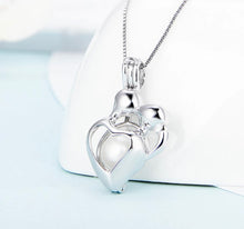 Load image into Gallery viewer, True Love Sterling Silver Cage Necklace Set