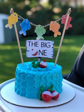 Load image into Gallery viewer, Fishing Line Cake Topper