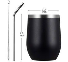 Load image into Gallery viewer, Custom Personalized 12oz Wine Tumblers