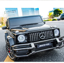 Load image into Gallery viewer, Licensed 2025 Mercedes GWagon G63 Black Or Red Upgraded | 2 Seater | 24V | 4x4 Kids Ride-On | Leather Seats | Rubber Tires | Remote