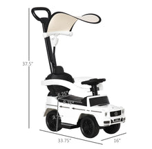 Load image into Gallery viewer, New 2025 | Licensed Mercedes G-Class Push Car with Guardrail and Sun Shade | Comfy Seat | 3-In-1
