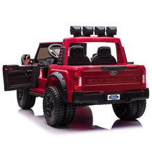 Load image into Gallery viewer, 2025 Upgraded Licensed Ford Super Duty F450 | 6 Wheels | Custom Edition 24V Lifted | 2 Seater | Leather Seats | Rubber Tires | Remote | Pre Order