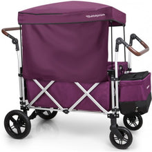 Load image into Gallery viewer, 2025 Upgraded Bebepram S7 Foldable Luxury Multi-Function Wagon | Sunroof | Rubber Wheels | Seat Belts