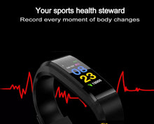 Load image into Gallery viewer, Fitness Tracker With Heart Rate Monitor Smart Watch Bracelet Waterproof