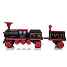 Load image into Gallery viewer, 2025 ECD 12V Ride-On Train | Train and Carriage | 2 Seater | (Cart + Train) Upgraded | 3-7 KPH