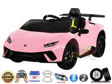 Load image into Gallery viewer, Licensed 2025 Upgraded Lamborghini Huracan 12V Ride-On | Leather Seat | Rubber Tires | 1 Seater | Remote
