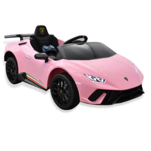 Load image into Gallery viewer, Licensed 2025 Upgraded Lamborghini Huracan 12V Ride-On | Leather Seat | Rubber Tires | 1 Seater | Remote