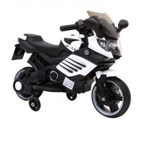 Load image into Gallery viewer, Super Kids 2025 | 6V Ride On Electric Motorbike w/ Training Wheels | Leather Seat | Cool Lights