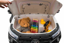 Load image into Gallery viewer, Licensed 2025 Toyota HiLux Ride On Car | 24V | 2 Seater | Upgraded | Leather Seats | Rubber Tires | Remote