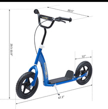 Load image into Gallery viewer, New Item | Kids Pro Stunt Kick Children Scooter 🛴 With 12” Rubber Tires Adjustable Handle Bars