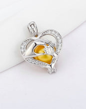 Load image into Gallery viewer, Mothers Love Sterling Silver Cage Pendant