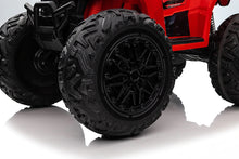 Load image into Gallery viewer, Upgraded 2025 Kids Ride On Car 4x4 Off-road ATV 24V With Monster Tires, Independent Suspension, LED Lights | Leather Seat | Rubber Tires