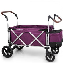 Load image into Gallery viewer, 2025 Upgraded Bebepram S7 Foldable Luxury Multi-Function Wagon | Sunroof | Rubber Wheels | Seat Belts