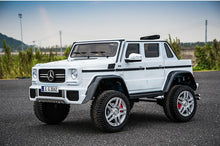 Load image into Gallery viewer, Licensed 2025 Mercedes G650 Maybach 24V | 4x4 XXXL 2 Seater Ride-On Leather Seats Rubber Tires Upgraded, TV MP4, Remote