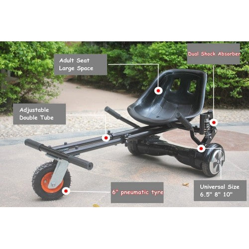 Upgraded Hovercart with Shock Absorber Pneumatic Tire for Off